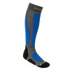 MERINO HIGH SOX podkolenky s merinem šedá/tm.modrá | PRG00589_šedá/tm.modrá