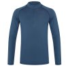 Merino termoprádlo triko Merow zip M blue | HSK21284_HT0-0809
