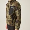 Dětská fleece mikina Frankie RKA473 Olive Camo Print | RGT23352_ZYY