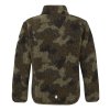 Dětská fleece mikina Frankie RKA473 Olive Camo Print | RGT23352_ZYY
