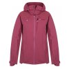 Dámská hardshell bunda Nicker L tm. vínová | HSK00725_tm. vínová