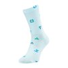Unisex ponožky Silvini UA1643 Dogana turquoise-ocean | SLV00348_turquoise-ocean