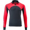 Pánská sportovní mikina Matese MJ1508 black-red (Velikost M)