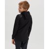Dětská softshell bunda Rognoza CJ1719 black-red (Velikost 122-128)