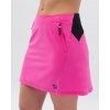 Dámská cyklistická sukně INVIO WS1624 pink-black (Velikost M)