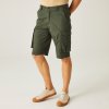 Pánské bavlněné kraťasy Shorebay Short RMJ221 khaki | RGT01043_41C