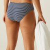 Dámský spodní díl plavek Aceana Bikini Brief RWM006 navy white seeksucker stripe | RGT01296_8KV