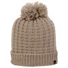 Dámská pletená čepice Convoke Beanie DWC344 beige | RGT01363_33X