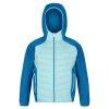 Dětská hybridní mikina Kielder IV RKN099 tyrkysová | RGT01404_E8G