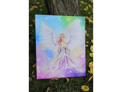 V srdci stvoření - reprodukce na plátně vel.40x50 cm