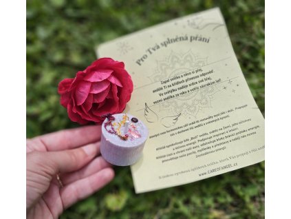 Čarovné svíčky pro splněná přání- kulatá, dárkově balené