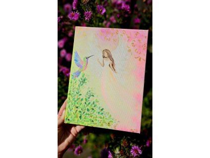 Přináším radost do Tvého života 18x24cm