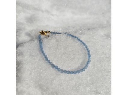 Píseň mořské víly - náramek z akvamarínů