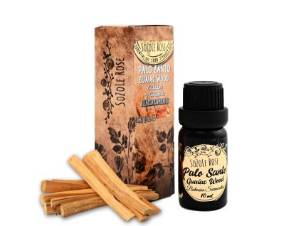 Etericky olej Palo Santo neboli Guaiac z Ekvadoru SoZoLe Rose 10ml