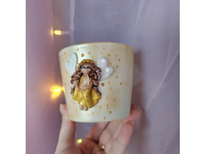 Nebeský zářič "Dnes Tě čeká krásný den" s křišťálem - 200ml