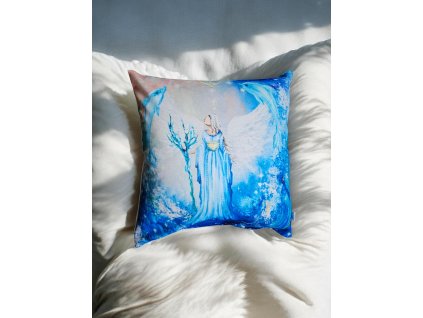 Relaxační polštář Archanděl Gabriel s voňavou výplní Meduňky