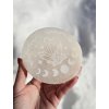 Selenitový podtácek broušený "Fáze Luny" 10,5cm