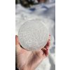 Selenitový podtácek broušený "Krystaly" 10,5cm