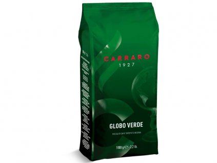 Carraro Globo Verde 1 kg zrnková káva