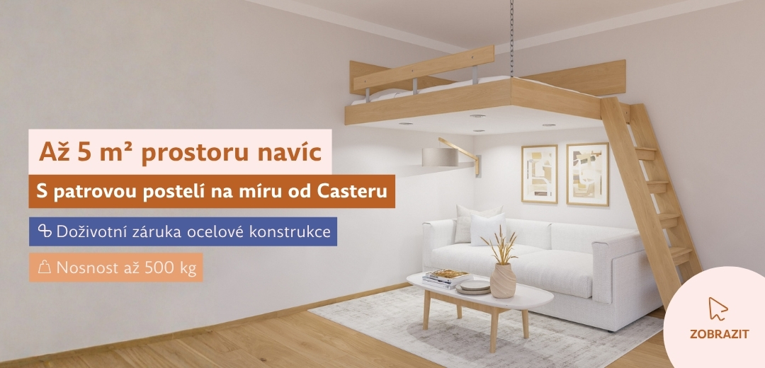 Patrová postel na míru