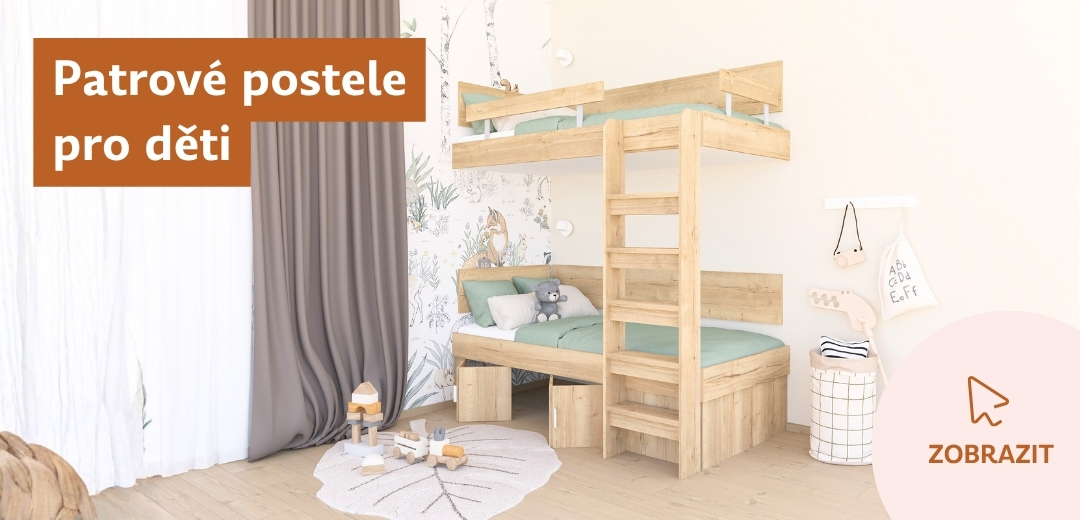 Patrové postele pro děti