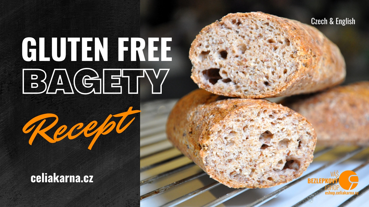 Video recept na bezlepkové bagety