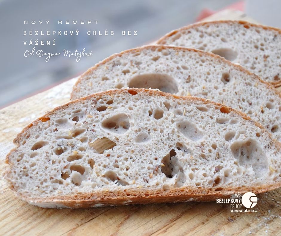 ⚖️ Bezlepkový CHLÉB bez vážení
