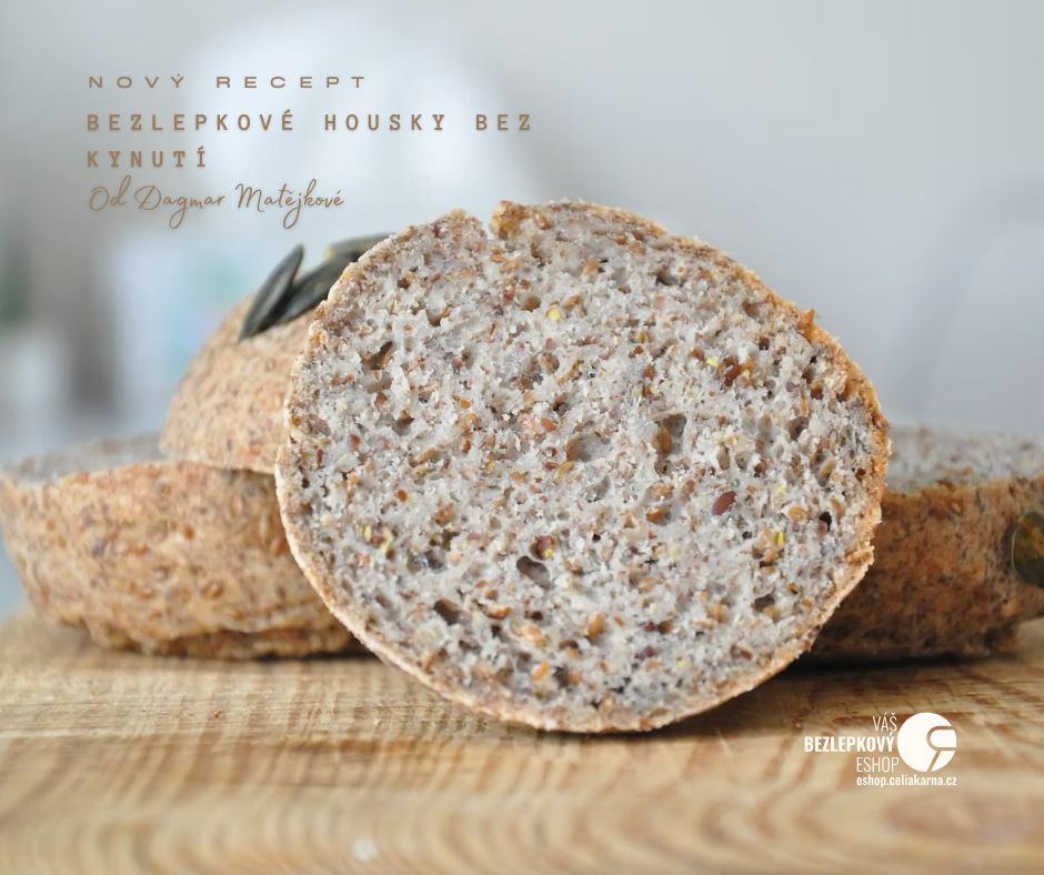 🥯 Bezlepkové HOUSKY bez kynutí