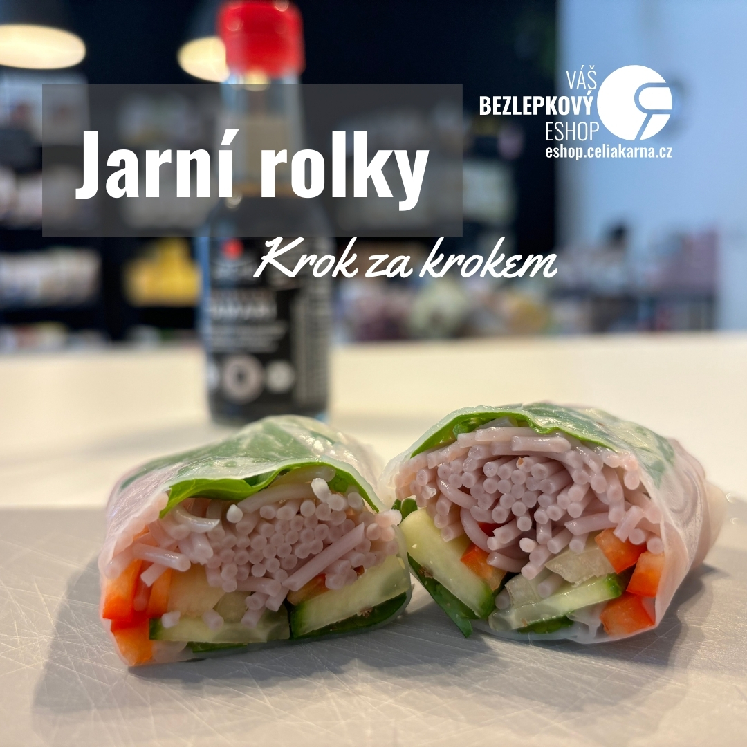 Bezlepkové jarní závitky, video recept