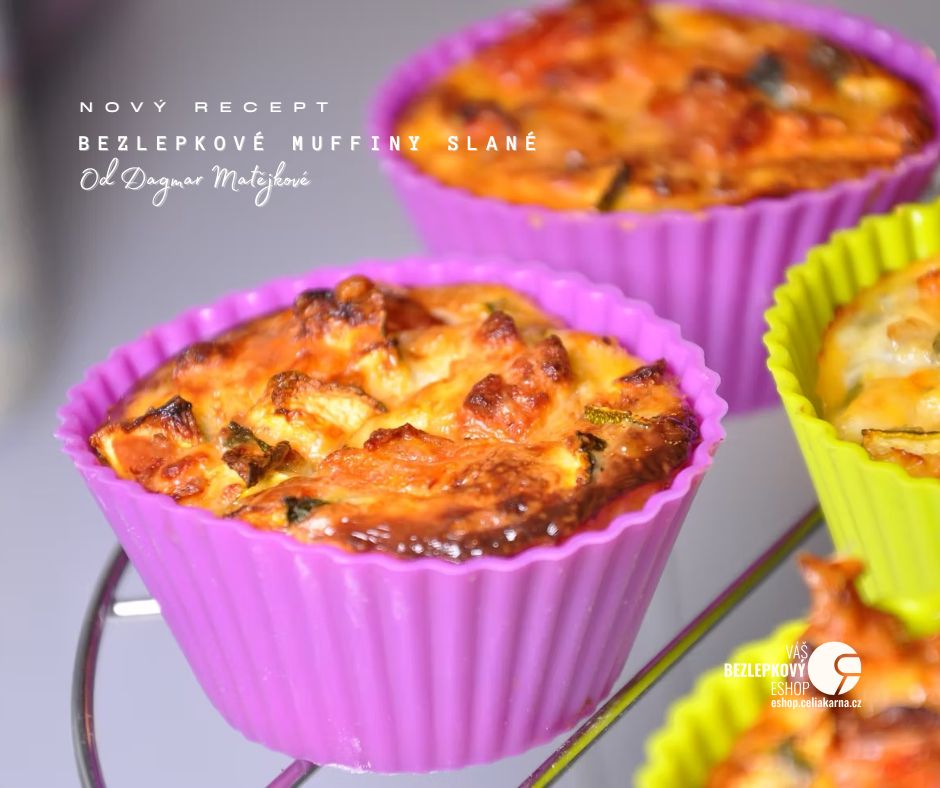 🧀 Bezlepkové Muffiny slané