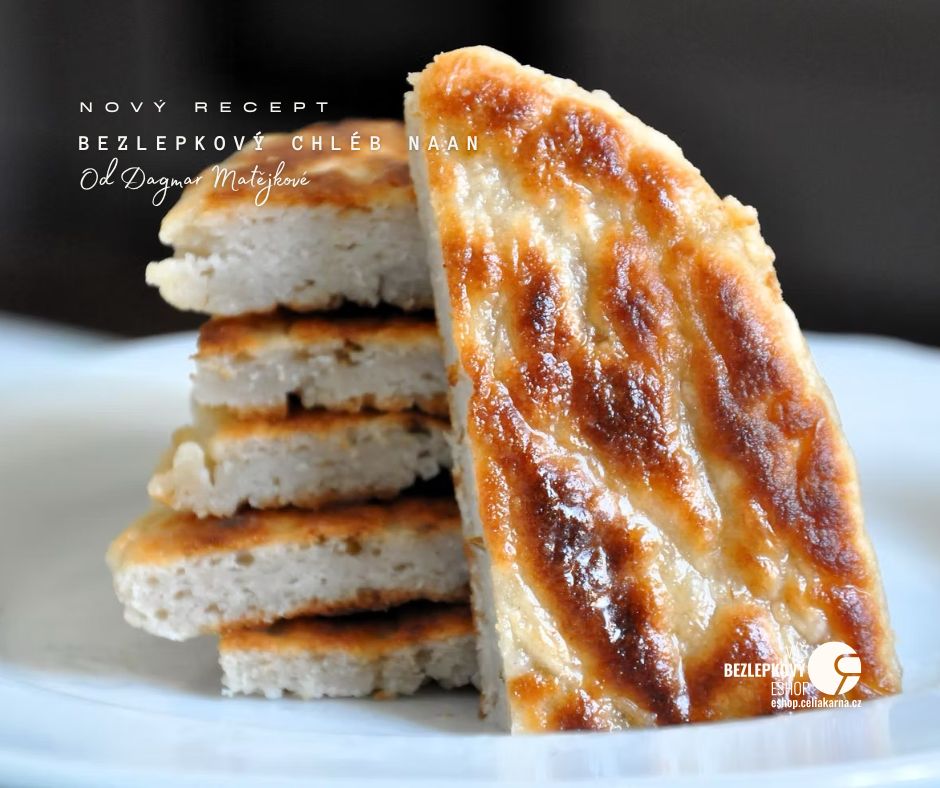 🇮🇳 Bezlepkový chléb NAAN