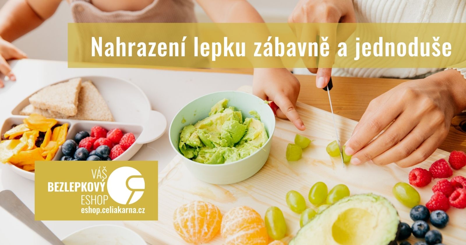 Zábavné a jednoduché nahrazení lepku