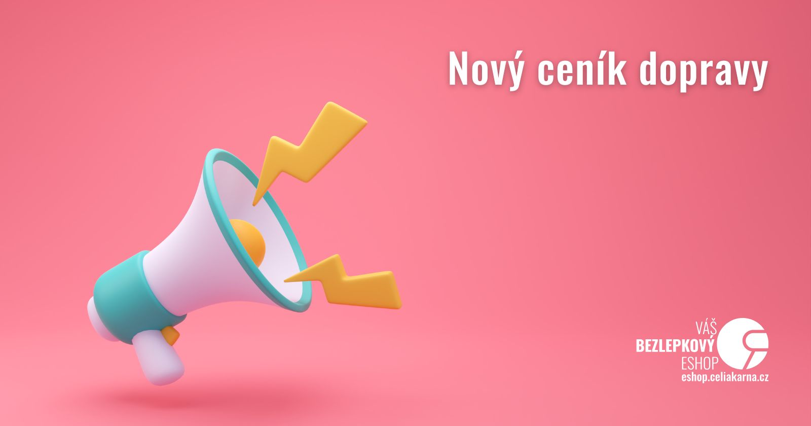 🚚 Nový ceník dopravy