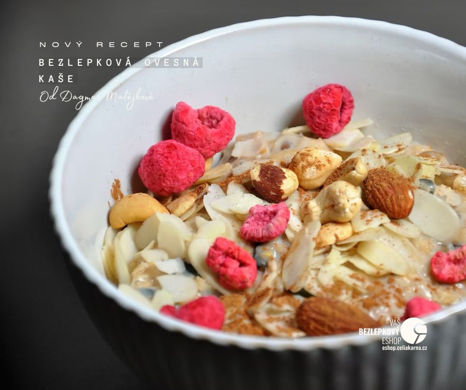 🍓 Bezlepková OVESNÁ KAŠE