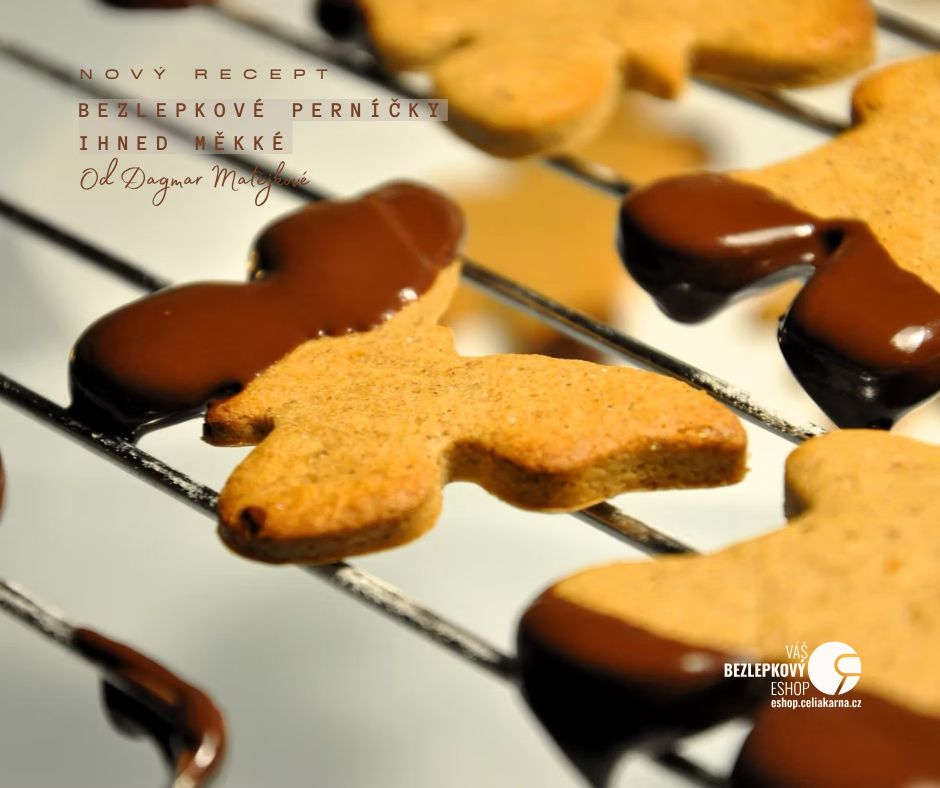 🍯 Bezlepkové PERNÍČKY ihned měkké