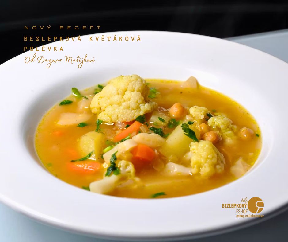 🥣 Květáková polévka bez lepku