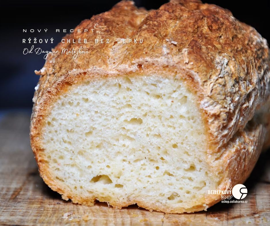 🍚 Bezlepkový RÝŽOVÝ CHLÉB