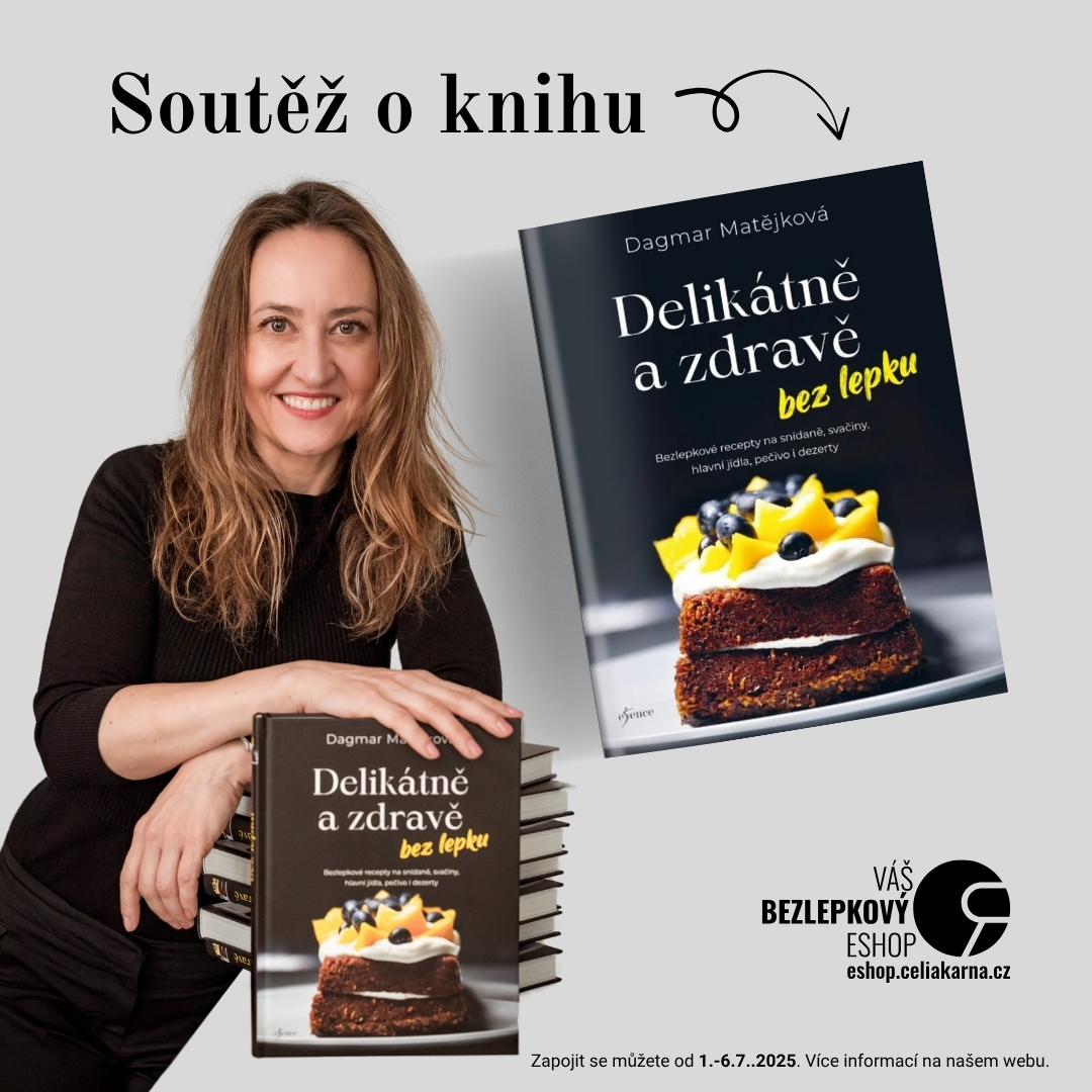 🎁 Vyhrajte kuchařku Delikátně a zdravě bez lepku – stačí nakoupit!