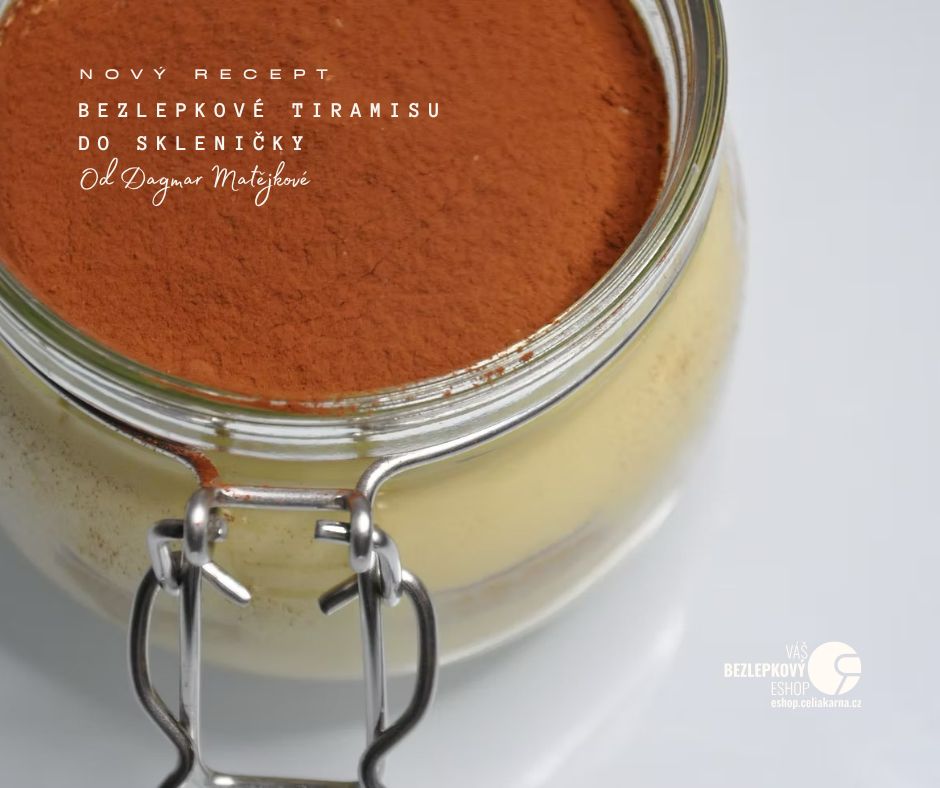 🍮 Bezlepkové TIRAMISU do skleničky