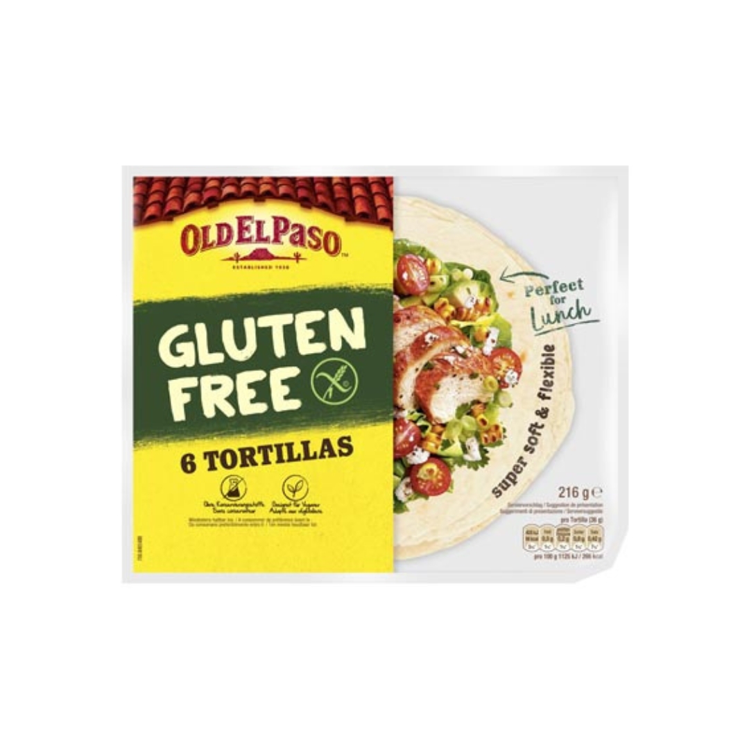 🆕 Bezlepkové tortilly - Old El Paso