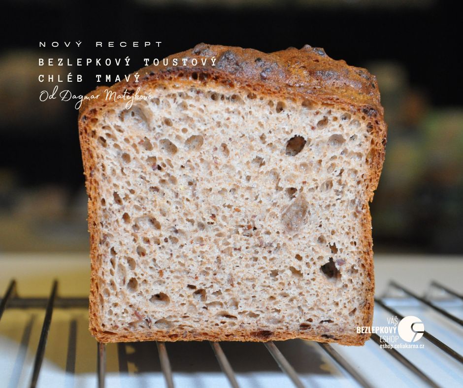 🍞 Bezlepkový chléb toustový