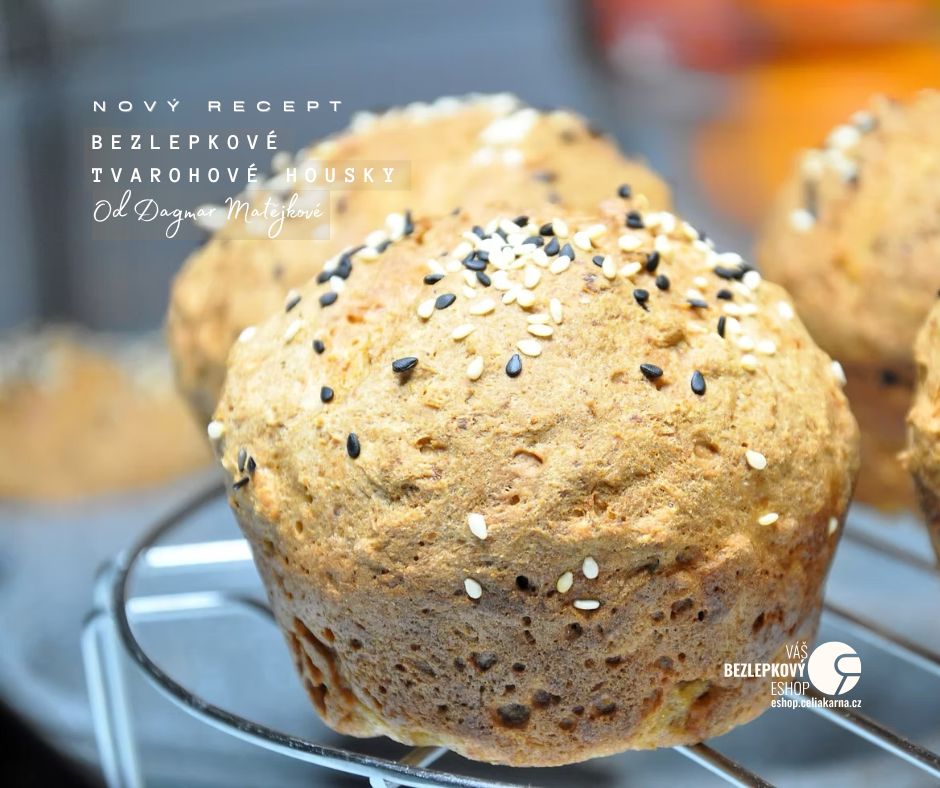 🥯 Bezlepkové TVAROHOVÉ HOUSKY