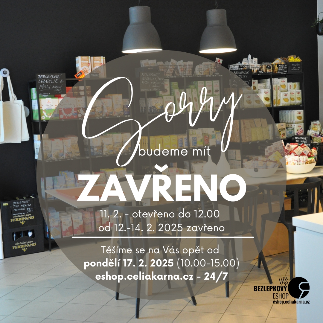 Budeme mít zavřeno