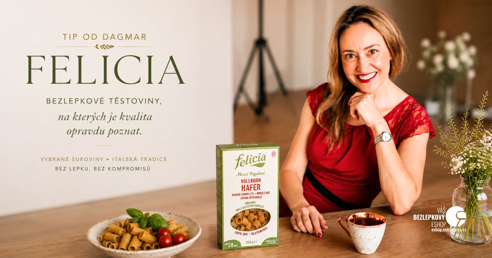 Bezlepkové těstoviny Felicia