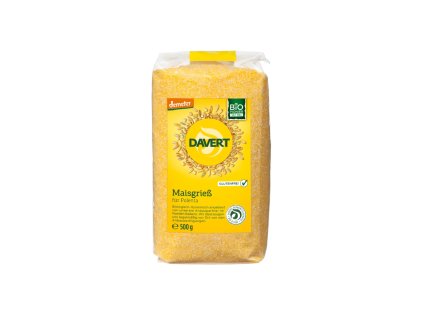 Polenta Davert, bez lepku, Demeter, eshop.celiakarna.cz