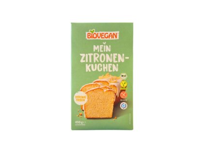 Bezlepková směs na pečení CITRÓNOVÉHO KOLÁČE, BIO, 450 g, eshop.celiakarna.cz