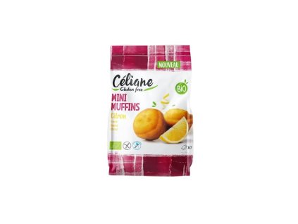 Bezlepkové CITRÓNOVÉ MUFFINY, BIO, 200 g, eshop.celiakarna.cz