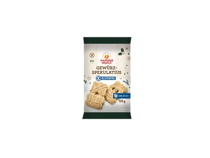 Bezlepkové kořeněné SPECULOOS SUŠENKY, 125 g, BIO, eshop.celiakarna.cz