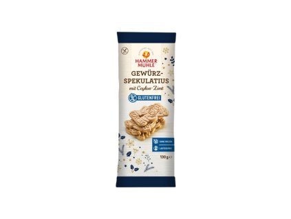 Bezlepkové kořeněné SPECULOOS SUŠENKY, 130 g, BIO, Vánoční edice, eshop.celiakarna.cz