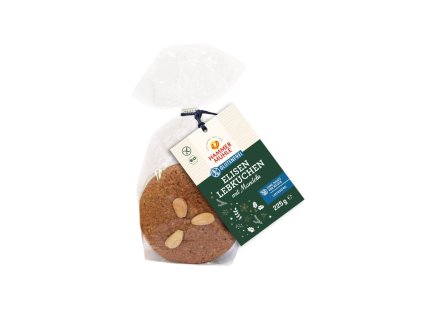 Bezlepkový PERNÍK s mandlemi, BIO, 225 g, Vánoční limitka, eshop.celiakarna.cz